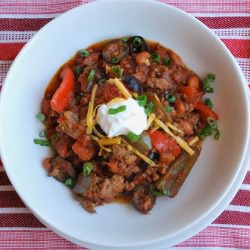 Homemade Chili - Recipe photo by asweetpeachef