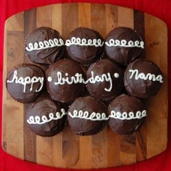 Cream Filled Chocolate Cupcakes - Recipe photo by theapronarchives