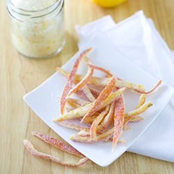 Candied Orange Peel - Recipe photo by Dianasaur