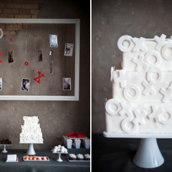XOXO Valentine's dessert table - Recipe photo by sy37