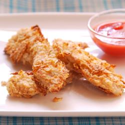 Chicken with Potato Chips - Recipe photo by Amaradolcezza