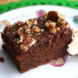 Gram's Mexican Brownies - Recipe photo by linzersinlondon
