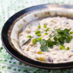 Tofu and Pinto White Chili - Recipe photo by nofaceplate