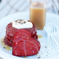 Red Velvet Pancakes - Recipe photo by WhipperBerry
