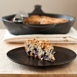 Blueberry Skillet Cake - Recipe photo by dandysugar