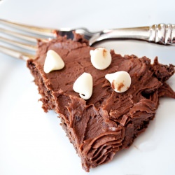 White Chocolate Kahlua Tart - Recipe photo by lighterandlocal