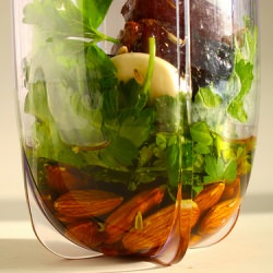Date-Almond Pesto - Recipe photo by FOODalogue