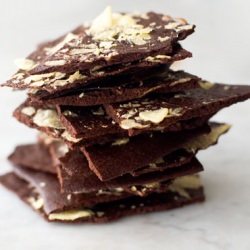 Cocoa Bark, Potato Chips, Cheese - Recipe photo by Y