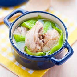 Mustard Green Chicken Soup - Recipe photo by eggwan1013