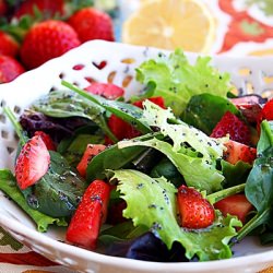 Strawberry Salad Poppy Seed Dressing - Recipe photo by Comfort of Cooking