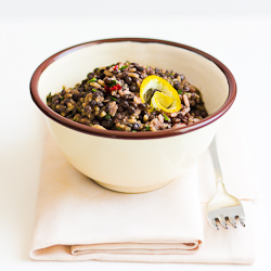 Thai Rice and Beluga Lentils - Recipe photo by Azabel