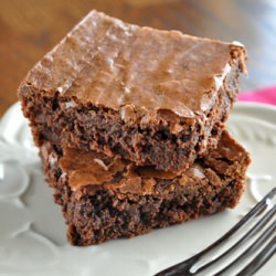 Classic Fudgy Brownies - Recipe photo by hornedfroggy