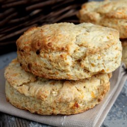 Buttermilk Cheddar Jack Biscuits - Recipe photo by cherryteacakes
