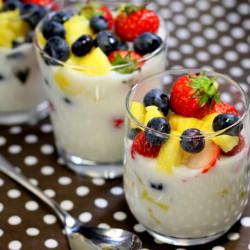 Yoghurt and Fruits - Recipe photo by aboxofkitchen