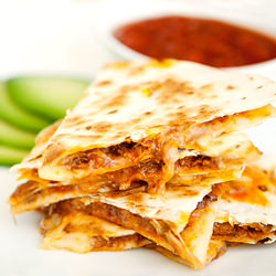 Carne Adovada Quesadillas - Recipe photo by kaweah
