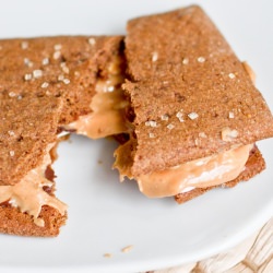 PB + J Graham Crackers - Recipe photo by ohsheglows