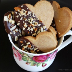 Cinnamon Shortbread Cookies - Recipe photo by EdibleArts