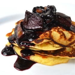 Cornmeal Buttermilk Pancakes - Recipe photo by brooklynsupper