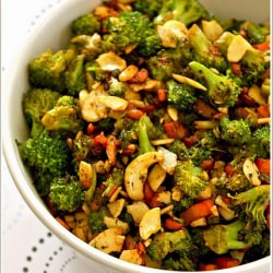 Broccoli, Carrot & Nuts Stir Fry - Recipe photo by sreelu