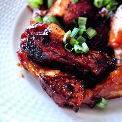 Spicy Honey Garlic Wings - Recipe photo by ChristaRose