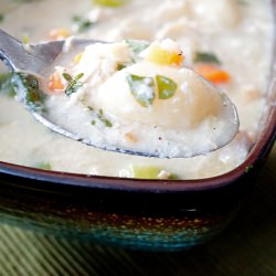 Chicken and Gnocchi Soup - Recipe photo by lighterandlocal