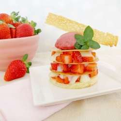 Strawberry Naploeon - Recipe photo by TreeseLoveHappiness