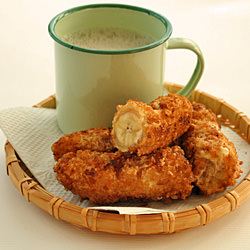 Pisang Goreng - Recipe photo by rotinrice