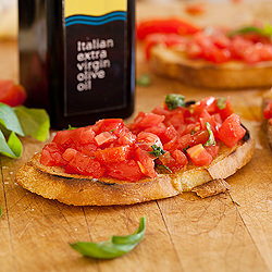 Tuscan Bruschetta - Recipe photo by TheMeaningofPie