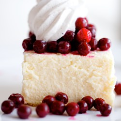 Lingonberry Cheesecake - Recipe photo by A Little Zaftig
