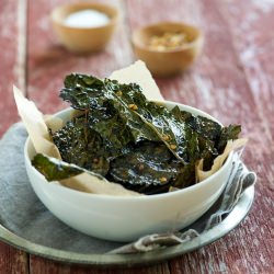 Spicy, Smoky Kale Chips - Recipe photo by White On Rice Couple