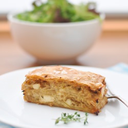 Greek Onion Spanakopita - Recipe photo by Trissalicious
