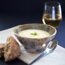 Creamy Parsnip Soup - Recipe photo by A Little Zaftig