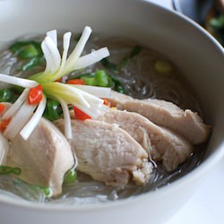 Chicken Glass Noodle Soup - Recipe photo by theculinarychronicles