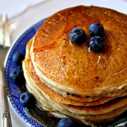 Blueberry Buckwheat Pancakes - Recipe photo by bakinginboots