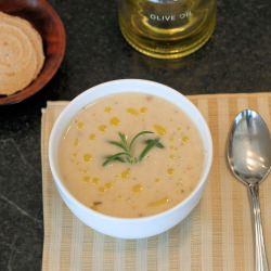 Creamy White Bean Soup - Recipe photo by tasteinspired