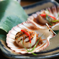 Chargrilled Seared Scallops - Recipe photo by jenius