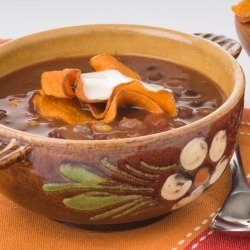 Black Bean Soup - Recipe photo by cookingnook lady