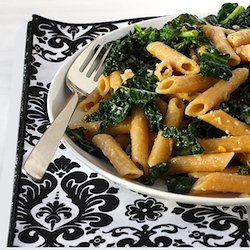 Earthy Tuscan Kale Pasta - Recipe photo by Spoonwithme