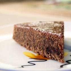 Spicy Nutella-Coated Chocolate Cake - Recipe photo by coloredgrains