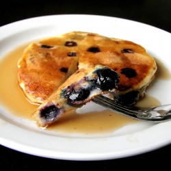 Buttermilk Blueberry Pancakes - Recipe photo by cookingwithdirections