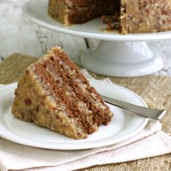 German Chocolate Cake - Recipe photo by afarmgirlsdabbles