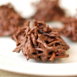 Peanutella Haystacks - Recipe photo by TheNaptimeChef
