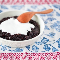 Black Rice Pudding - Recipe photo by yummy supper