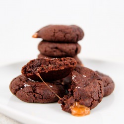 Chocolate Caramel Cookies - Recipe photo by BigAppleNosh
