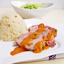 Pork w/ Vegetable Sauce - Recipe photo by gaby_d