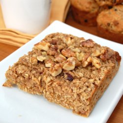Baked Apple Walnut Oatmeal - Recipe photo by sweetpeaskitchen