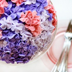 Hydrangea Cake - Recipe photo by manda2177