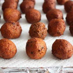 Sweet Potato Falafel - Recipe photo by cinsler