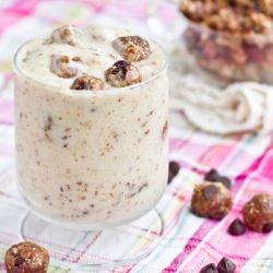 Cookie Dough Blizzard - Recipe photo by ohsheglows