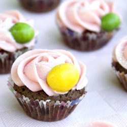 Chocolate Mini Cupcakes - Recipe photo by alma_objetivocupcake